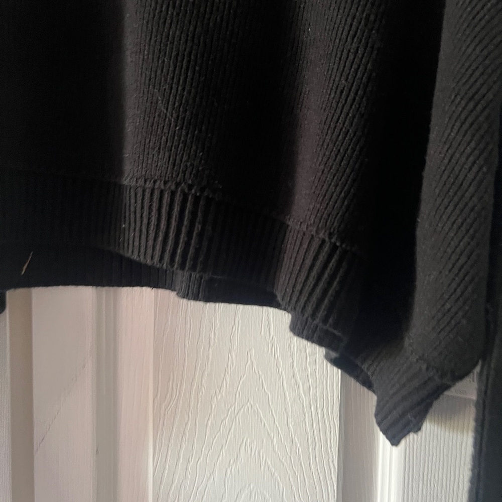 Free People Black Crew Neck Sweater - Picture 6 of 13